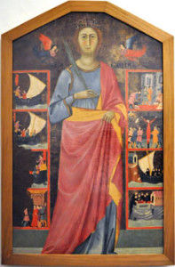 Il dipinto di Santa Giulia e gli episodi della vita e del martirio