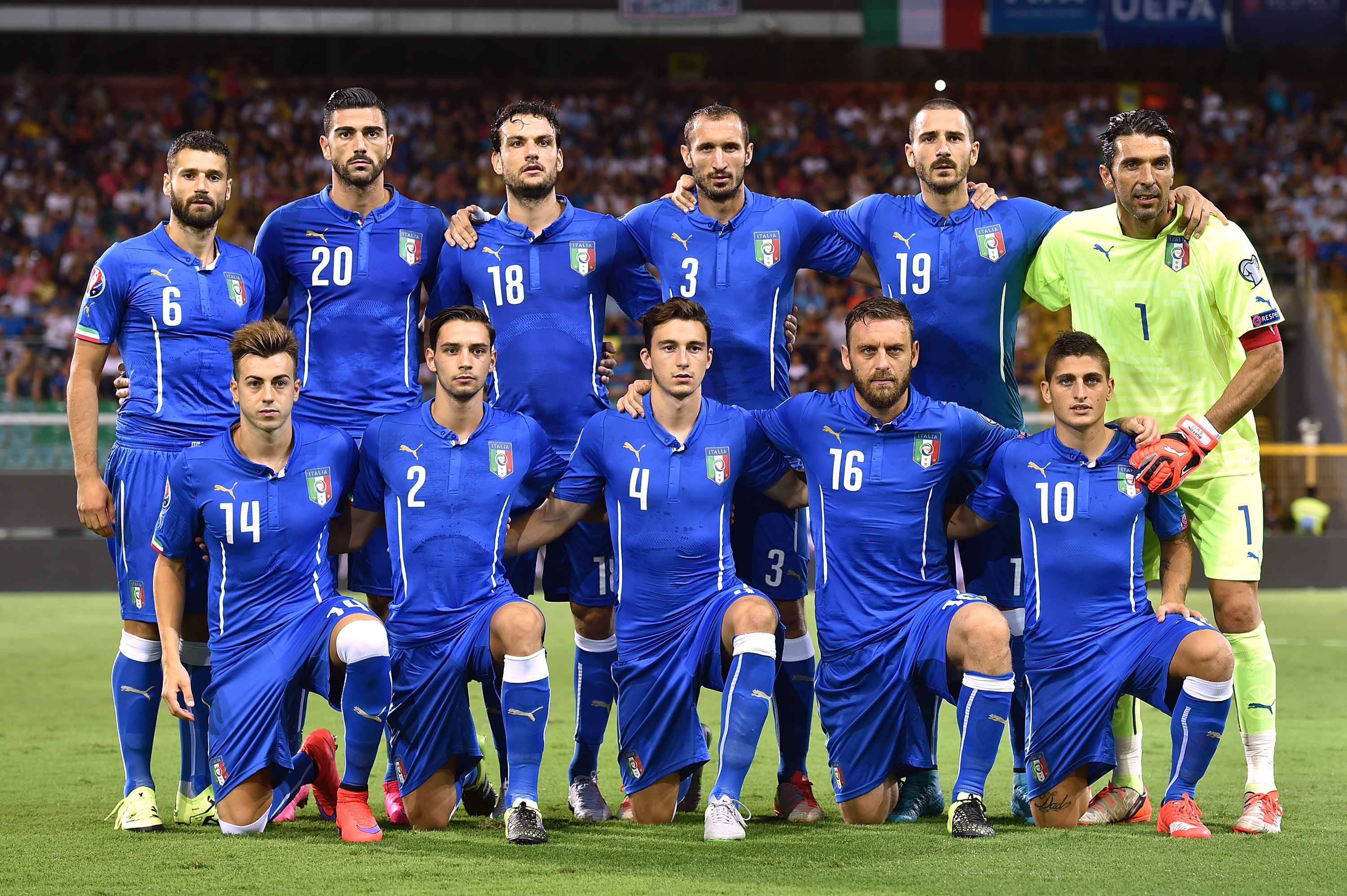 divisa nazionale italiana calcio 2018