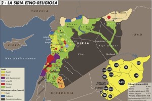 La Siria: un caleidoscopio etnico-religioso.