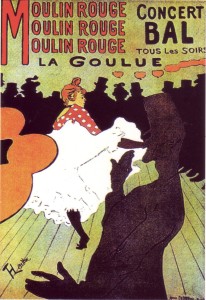 H. Toulouse-Lautrec, Moulin Rouge, La Goulue